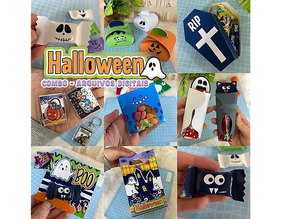 Arquivo de Corte Halloween Combo Completo - A sua Maneira Festas 1