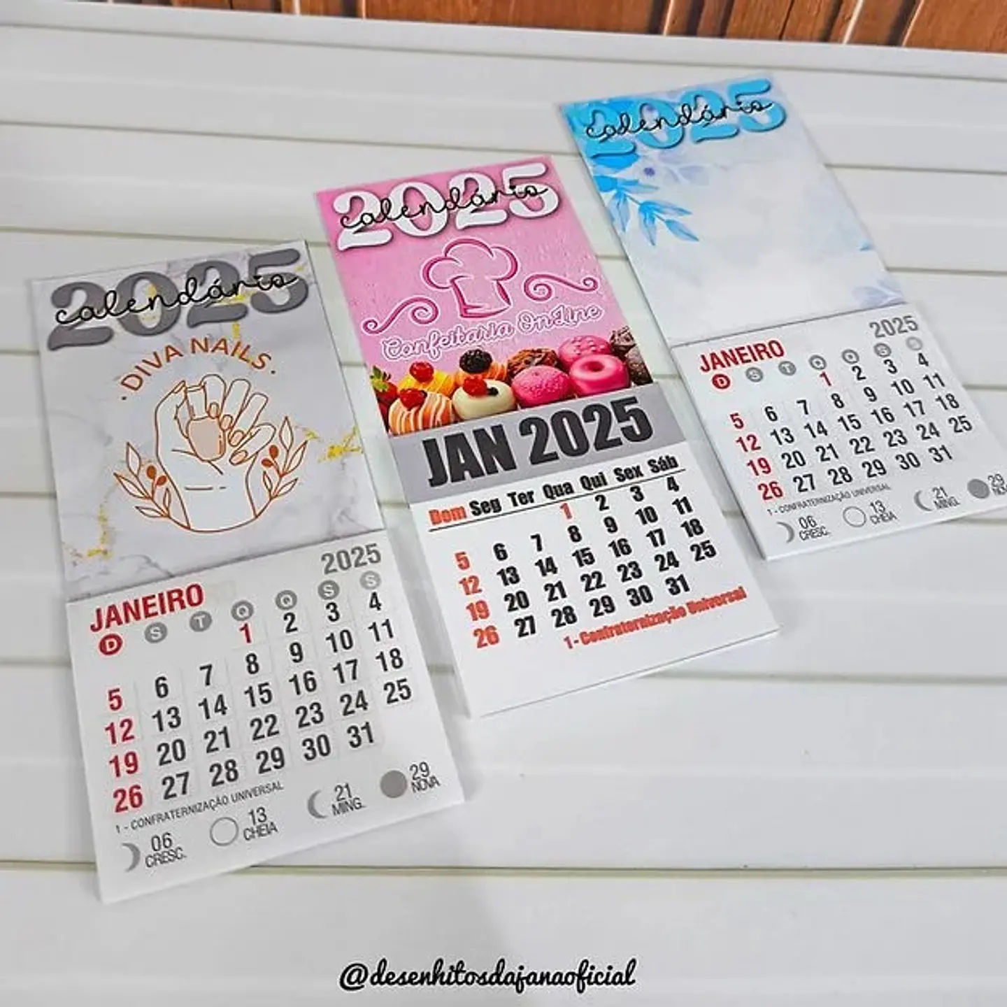 Arquivo Calendários 2025 - Desenhitos da Jana 2