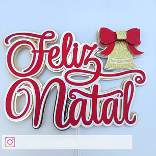 Arquivo de Corte Topo Feliz Natal Sino