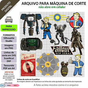Arquivo de Corte Topo Fallout