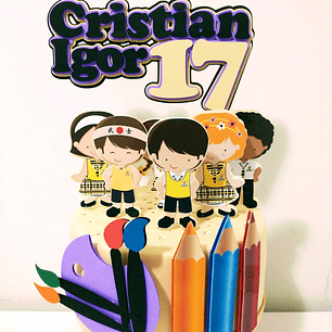 Arquivo de Corte Topo Novela Carrossel