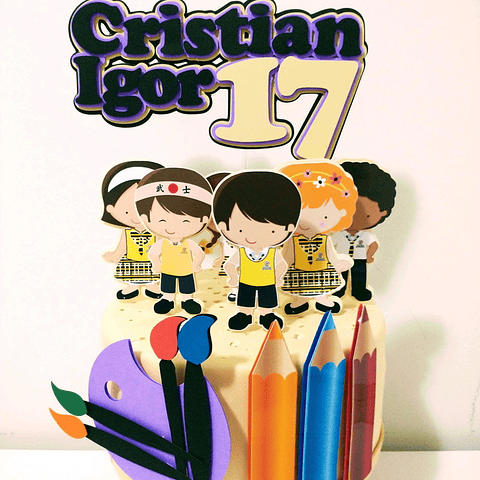 Arquivo de Corte Topo Novela Carrossel