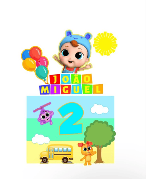 Arquivo de Corte Topo Joãozinho - Little Angel