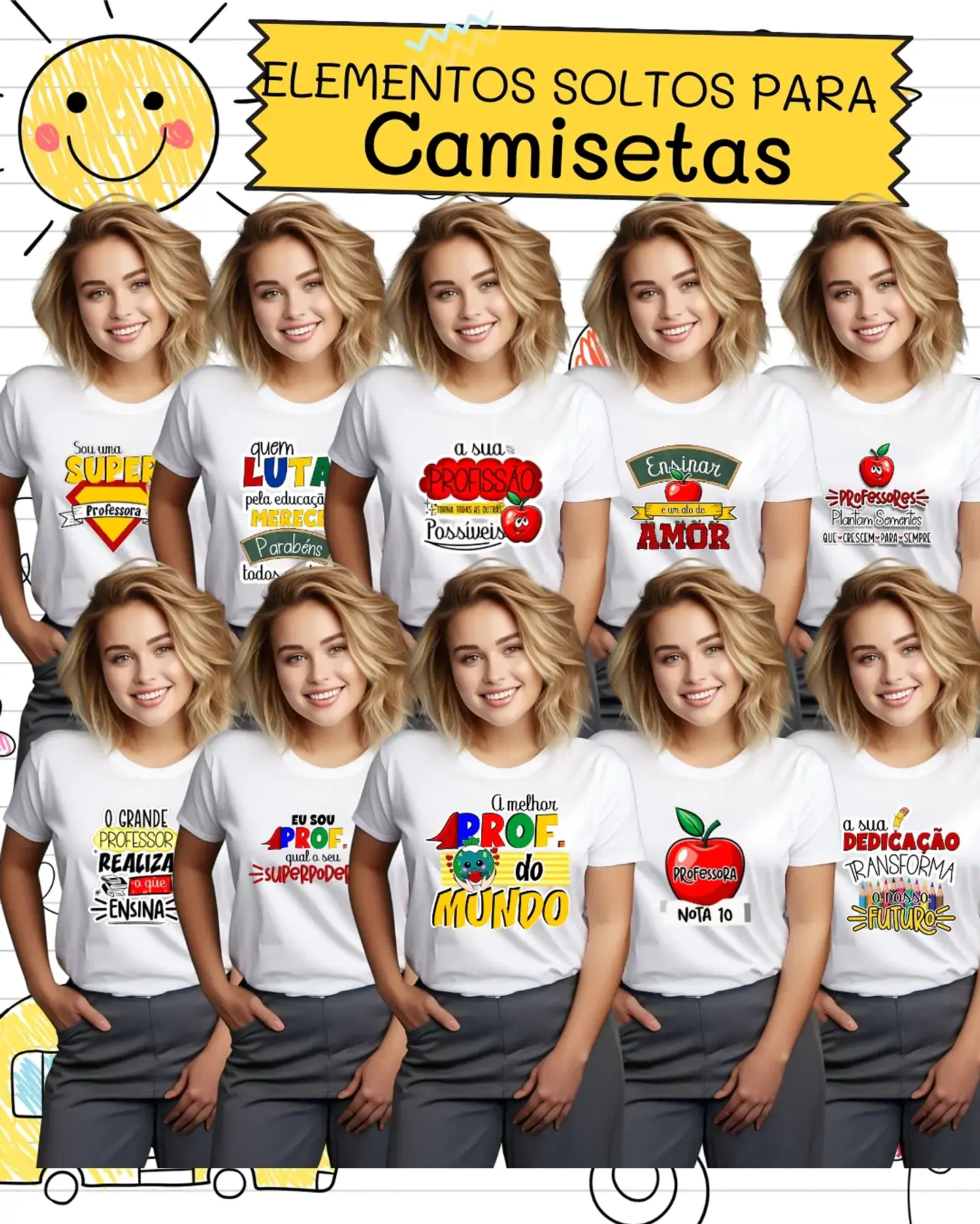 Arquivo Combo Sublimação e Encadernação Dia dos Professores - POLI FREIRE 3