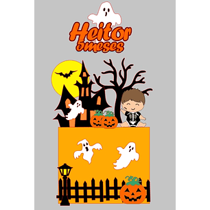 Arquivo de Corte Topo Halloween Baby 