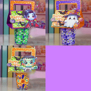 Arquivo Halloween Porta Copos - 3 modelos - Gloria Lobaton