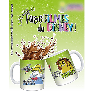 Arquivo Caneca Flork Frases Filmes Disney Princesas - Originale