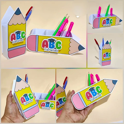 Arquivo de Corte Centro de Mesa Formatura ABC - CRIAR BV