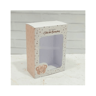 Arquivo Caixa Retangular Ursinha e Usinho - kif