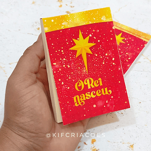 Arquivo de corte bloquinho de natal - KIF