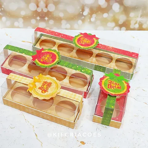 Arquivo de Corte Caixa para Brigadeiro - Kif