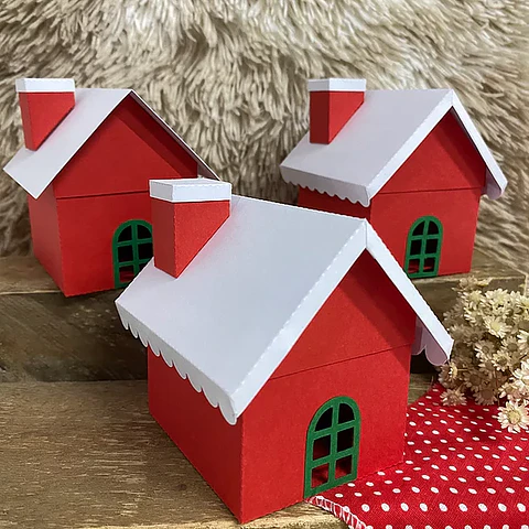 Arquivo Casinha do Papai Noel Molde
