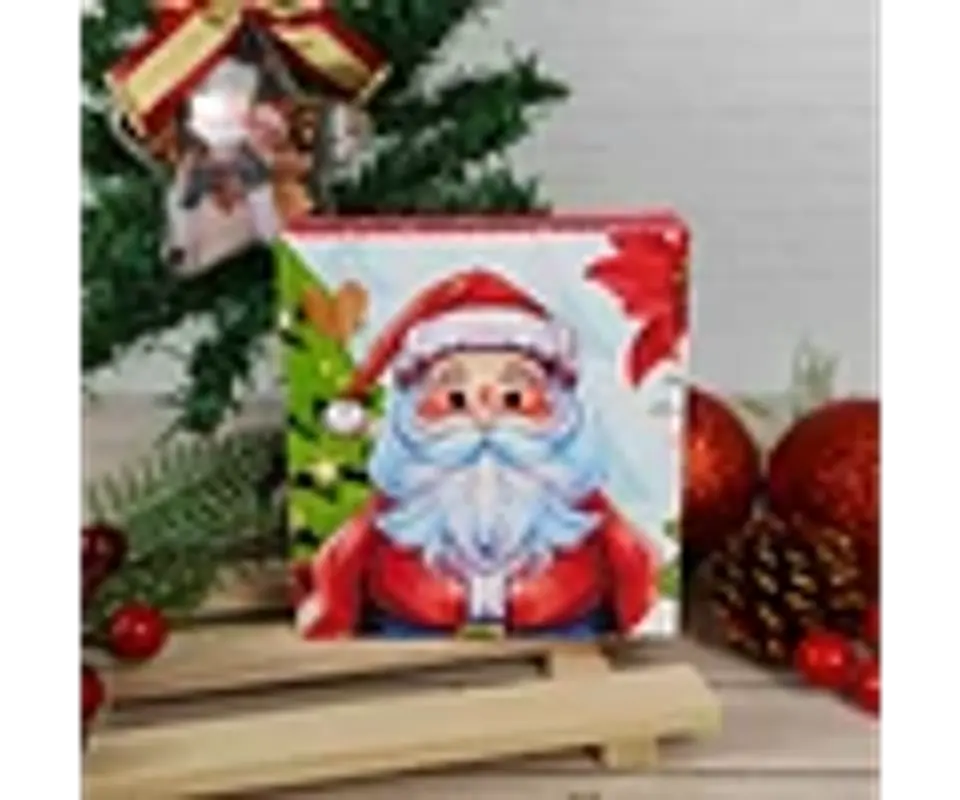 Arquivo Natal Caixa Estrela Acrílica - chuvinha 3