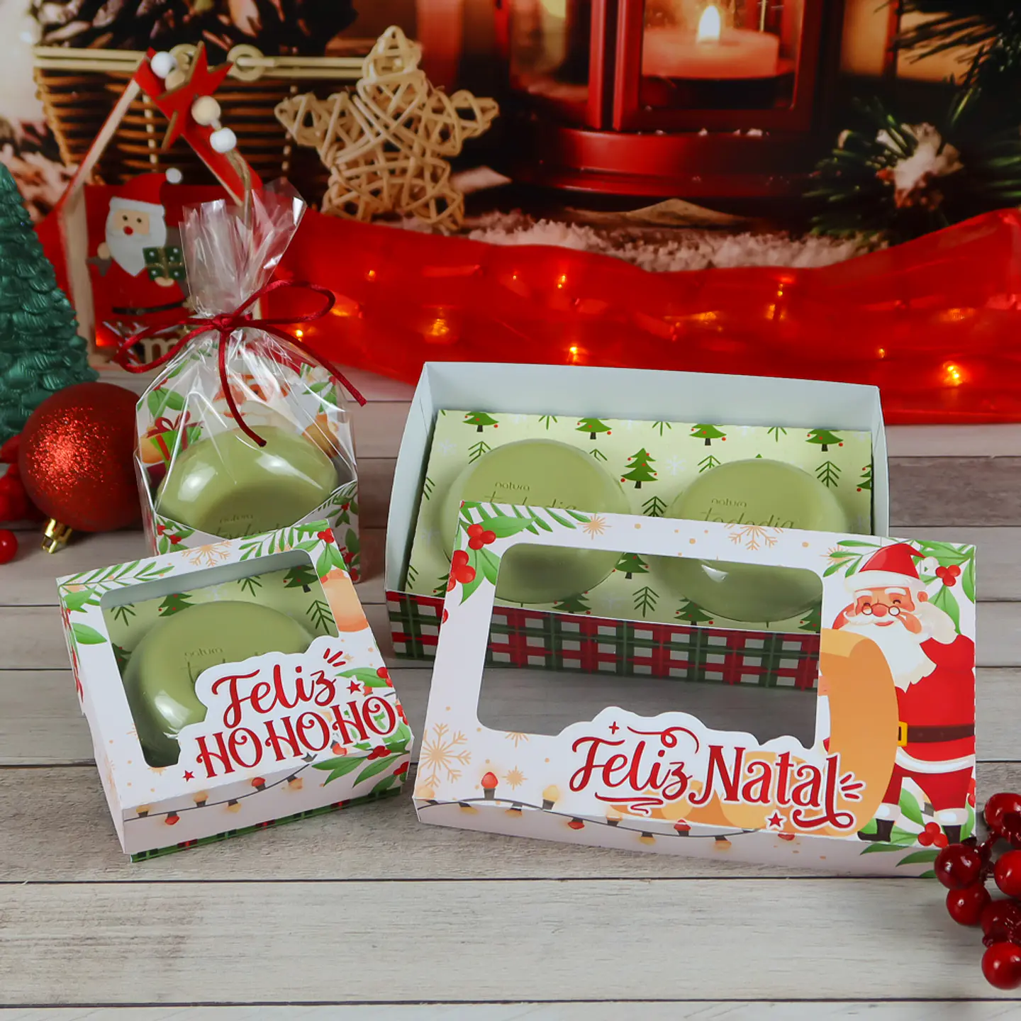 Arquivo Caixas para Sabonete Natal - Chuvinha de Papel 1
