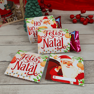 Arquivo de Corte Embalagem para Bombom Natal