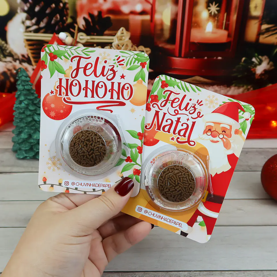 Arquivo de Corte Card para Blister Natal 2