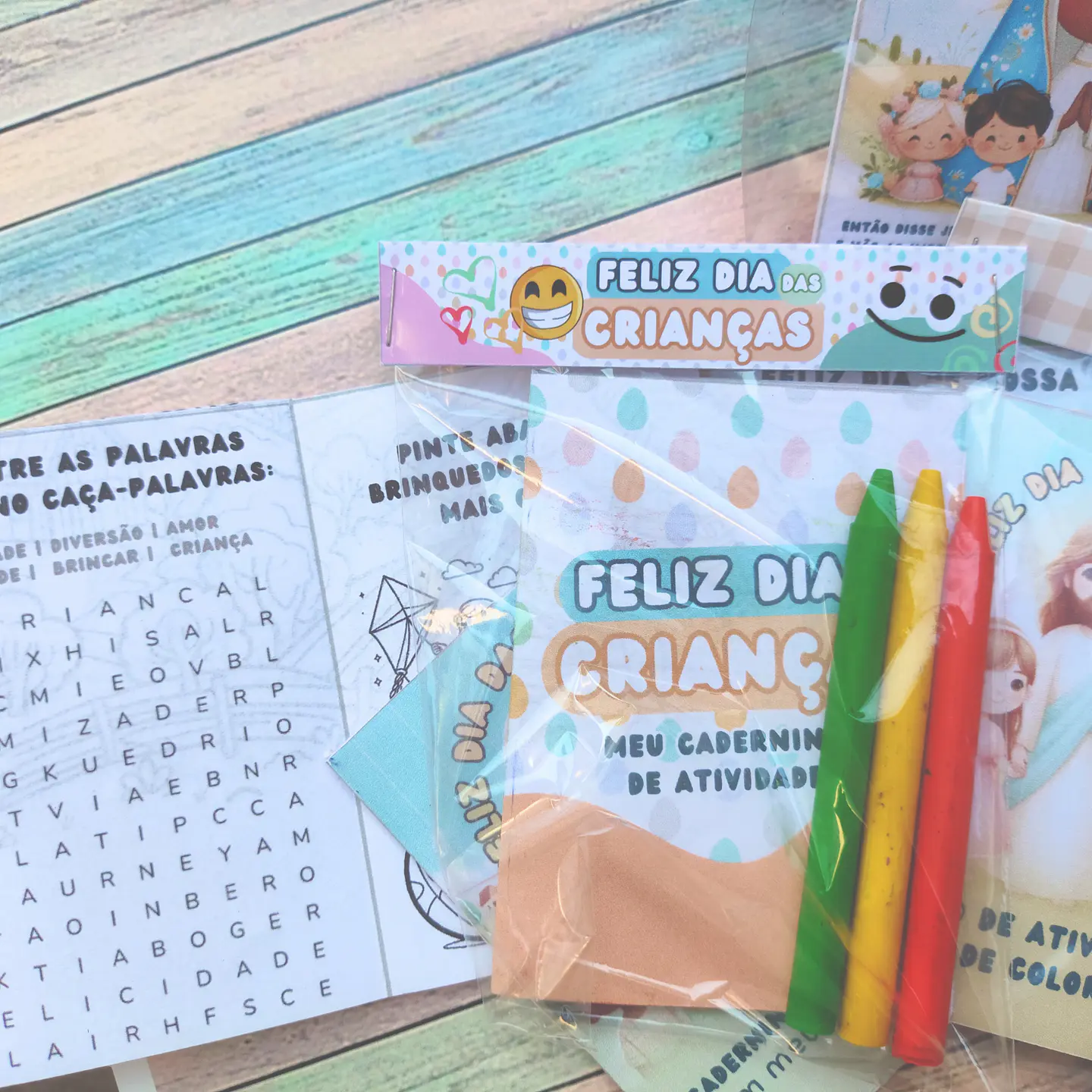 Arquivo de Corte Caderninho de Atividades - LOOPINHA 2
