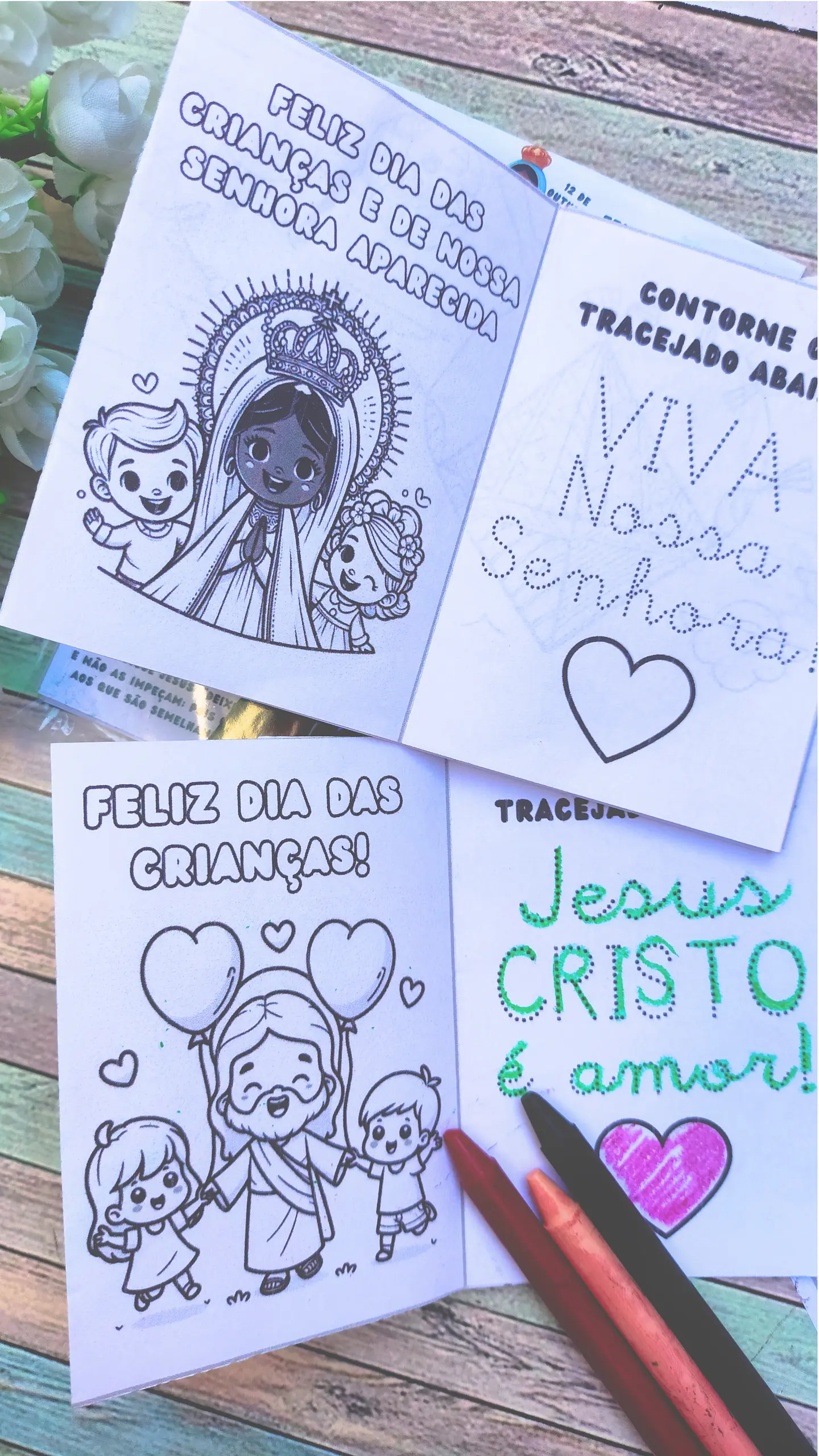 Arquivo de Corte Caderninho de Atividades - LOOPINHA 10
