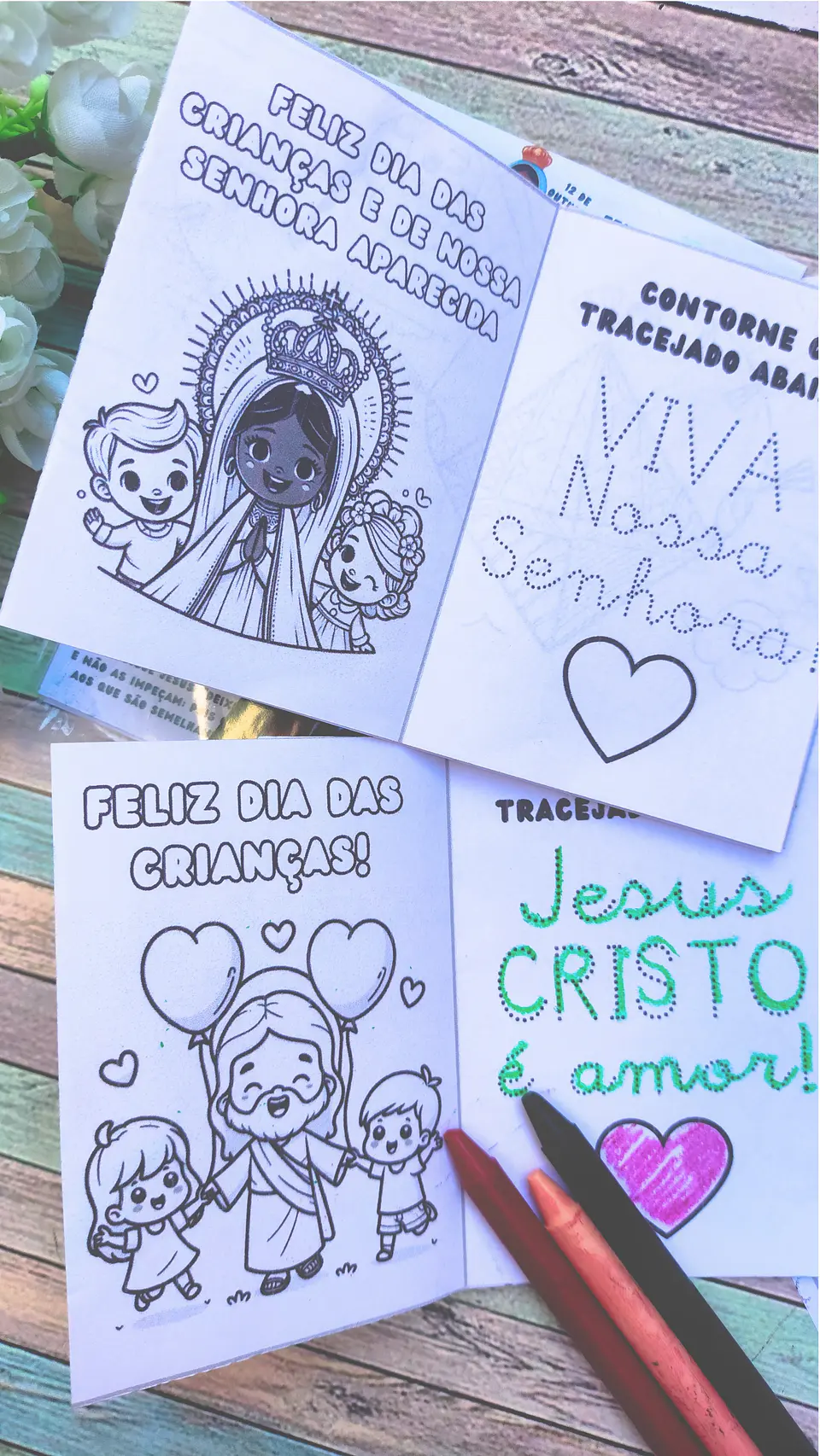 Arquivo de Corte Caderninho de Atividades - LOOPINHA 10