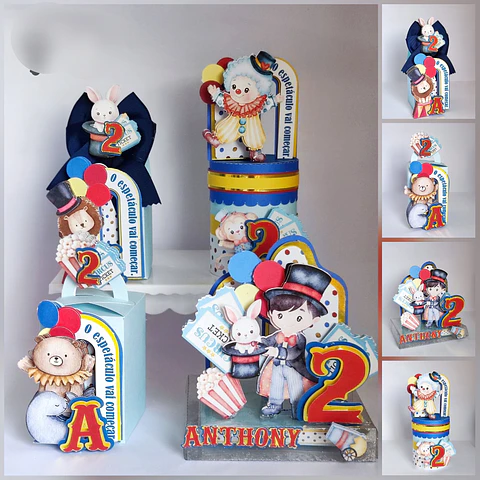 Arquivo de Corte Circo Aquarela - CRIAR BV