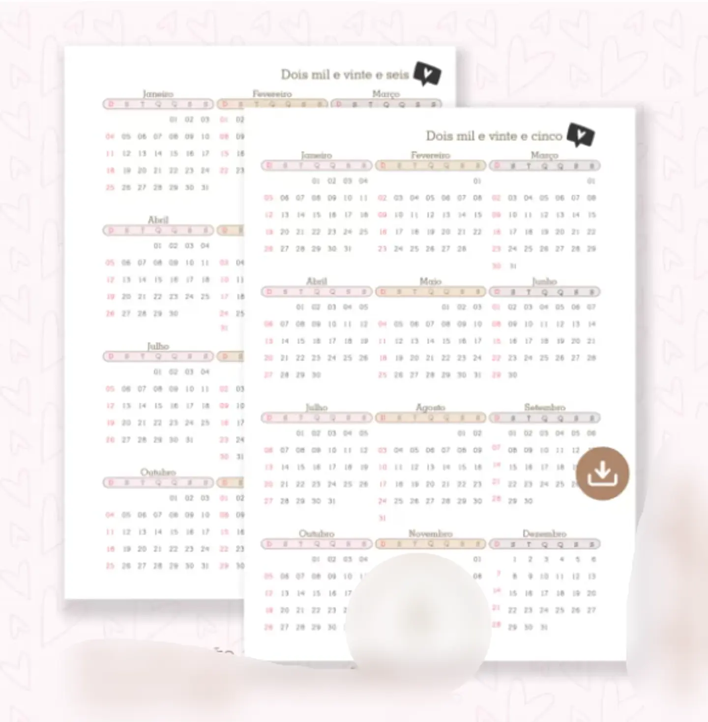 Arquivo Encadernação Coleção Momentos Agenda 2025 - CRIATIVA AFETIVA 2