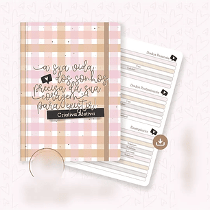 Arquivo Encadernação Coleção Momentos Planner 2025 - CRIATIVA AFETIVA