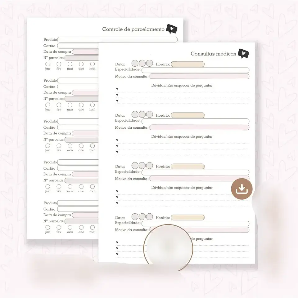 Arquivo Encadernação Coleção Momentos Planner 2025 - CRIATIVA AFETIVA 9