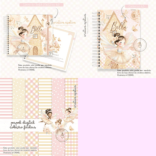 Arquivo Encadernação Baby Combo Fada Bella -  CRIATIVA AFETIVA