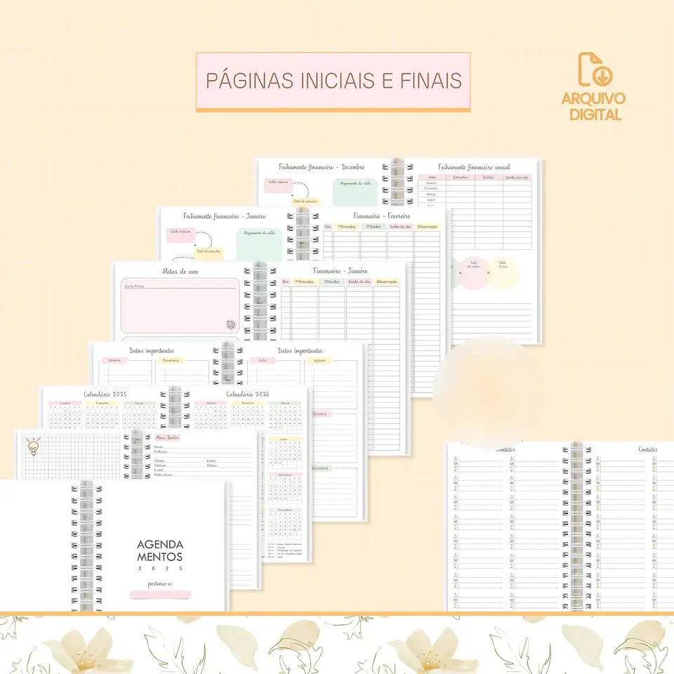 Arquivo Agendamentos 2025 – Clientes e Serviços - SARA 2