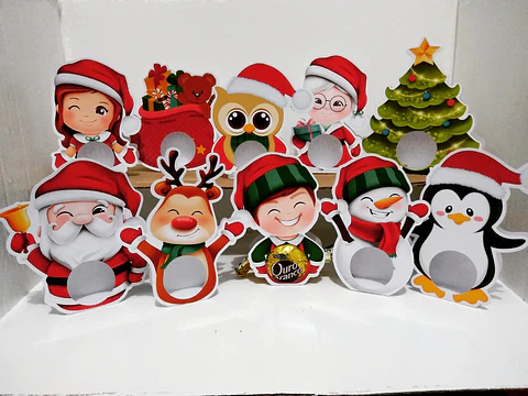 Arquivo de Corte Porta Bombom Natal