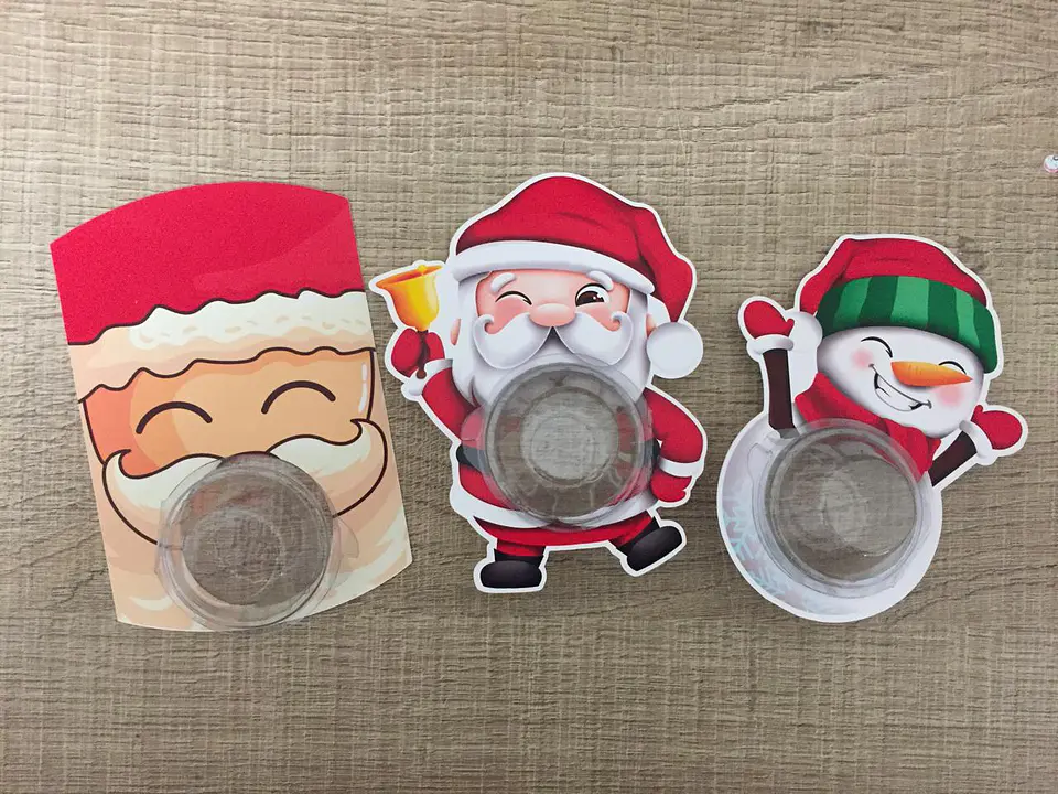 Arquivo de Corte Blister Natal 1