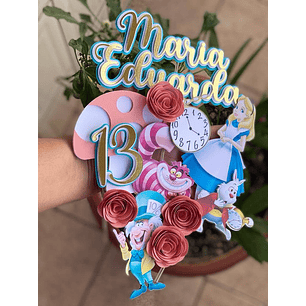 Arquivo de Corte Topo Alice no Pais das Maravilhas 