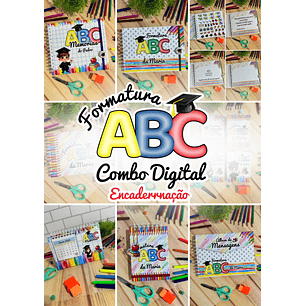 Arquivo Formatura ABC Combo Encadernação - GB