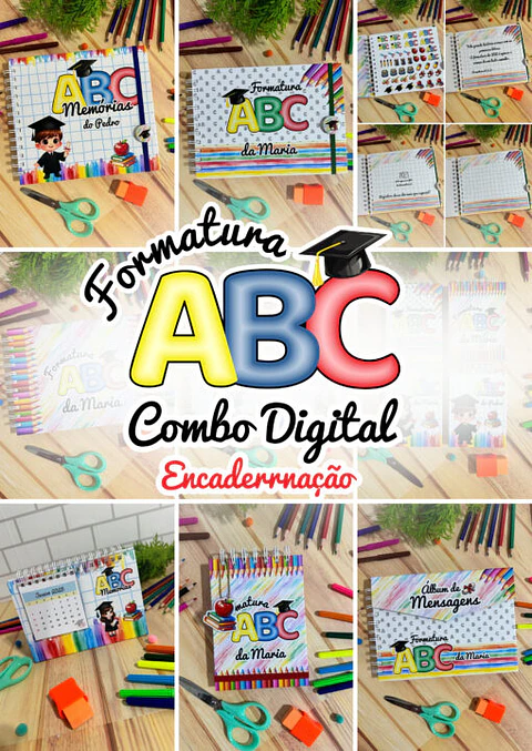 Arquivo Formatura ABC Combo Encadernação - GB