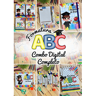 Arquivo Formatura ABC Combo Completo - GB