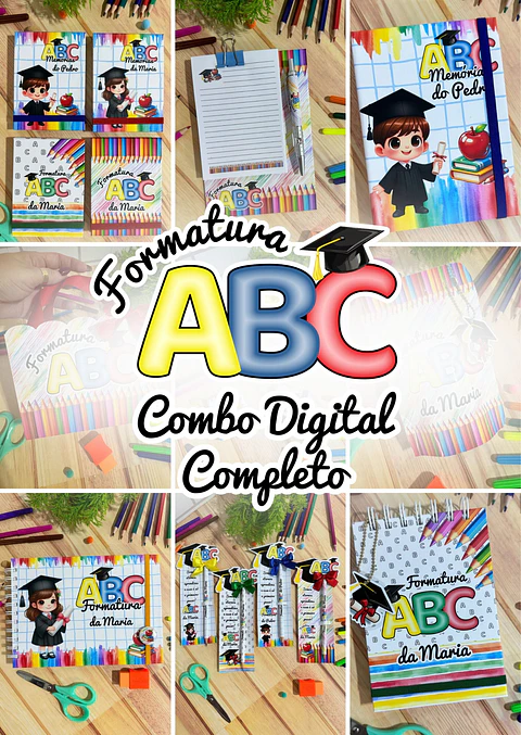 Arquivo Formatura ABC Combo Completo - GB