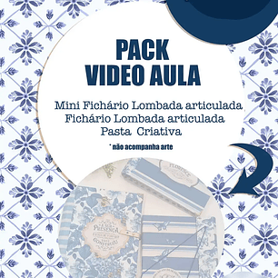 Arquivo Coleção Toile de Jouy - Encadernação Especial + Video Aula - TITA