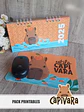 Arquivo Coleção Capivara Pack Printables - Thumbnail 3