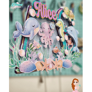 Arquivo de Corte Topo Fundo do Mar