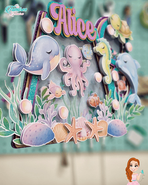 Arquivo de Corte Topo Fundo do Mar