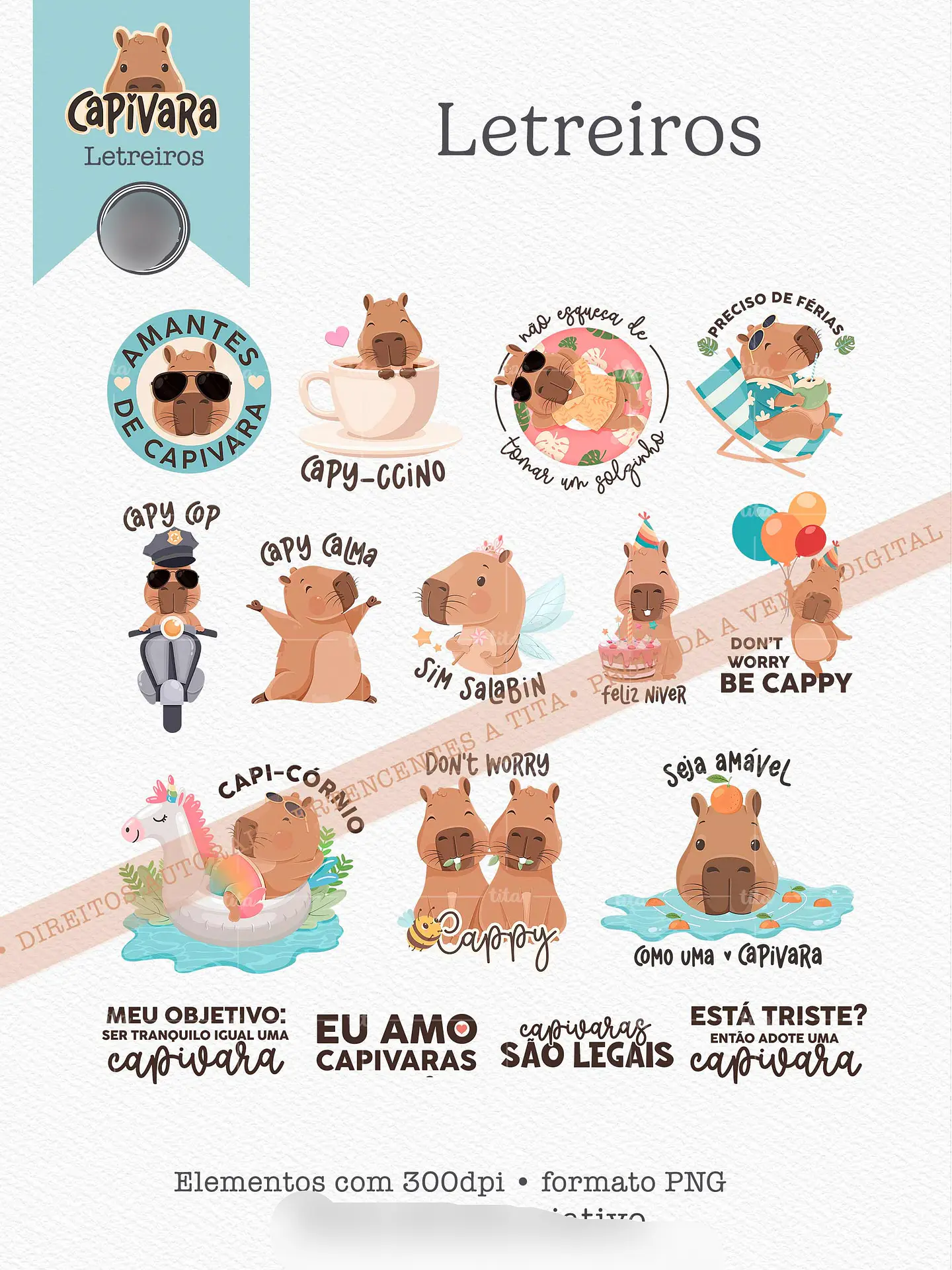 Kit Digital Capivara 1