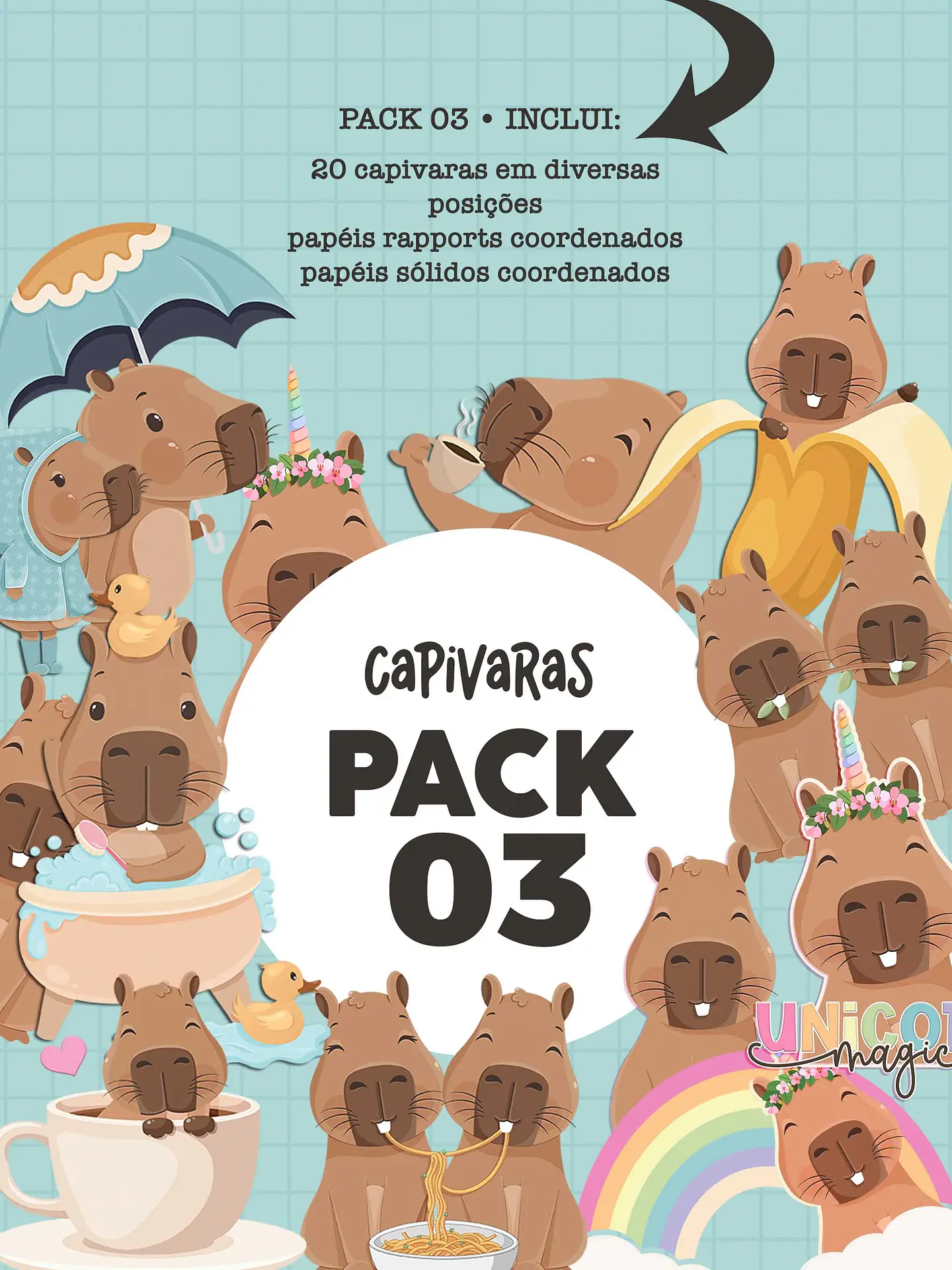 Kit Digital Capivara 7