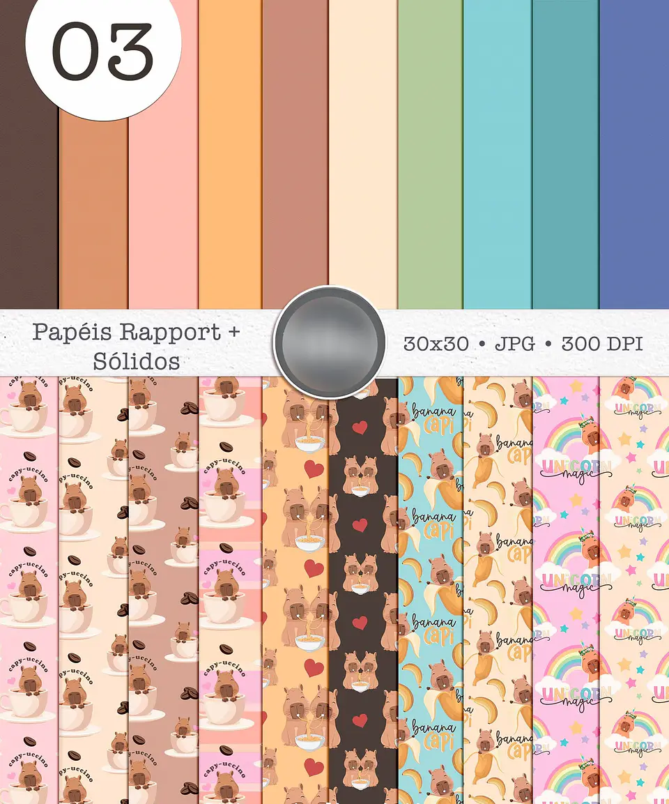 Kit Digital Capivara 12