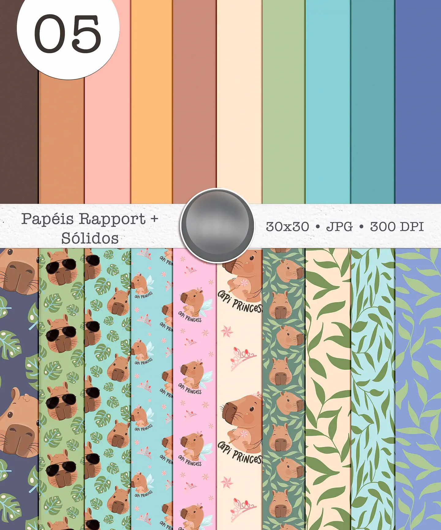 Kit Digital Capivara 14