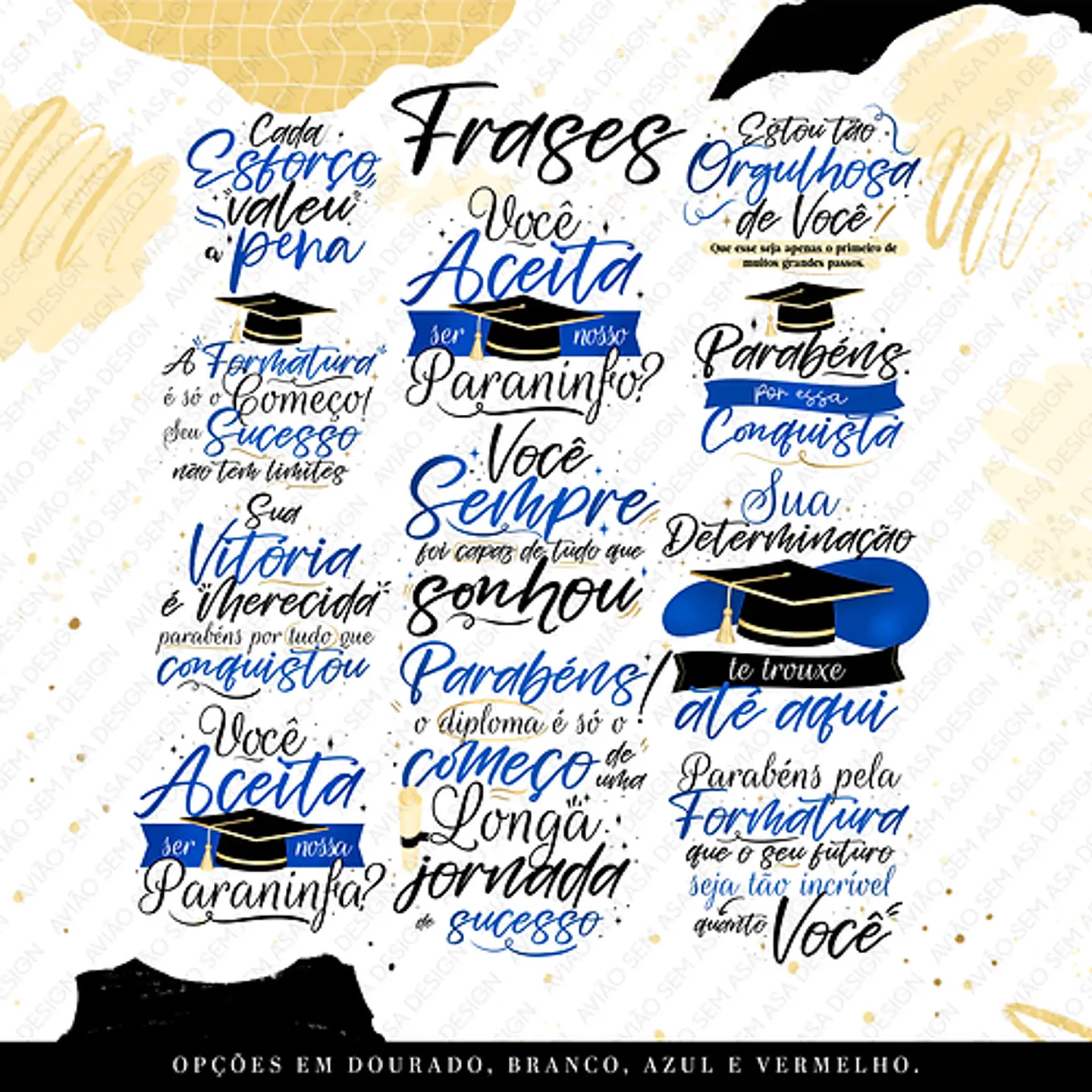 Arquivo Canecas Combo Formatura - avião de papel 3