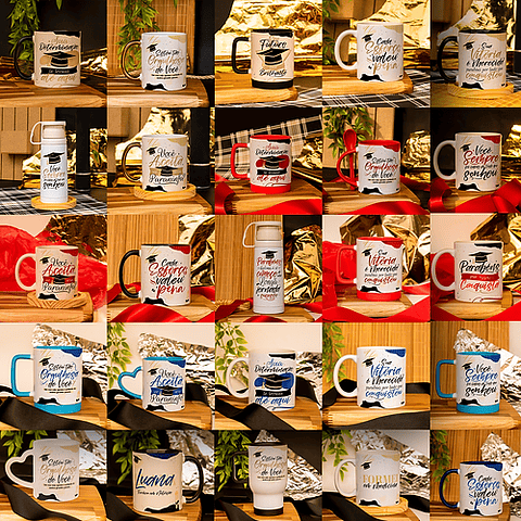 Arquivo Canecas Combo Formatura - avião de papel