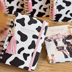 Arquivo Mini Caderno A6 Vaquinha - Studio G19