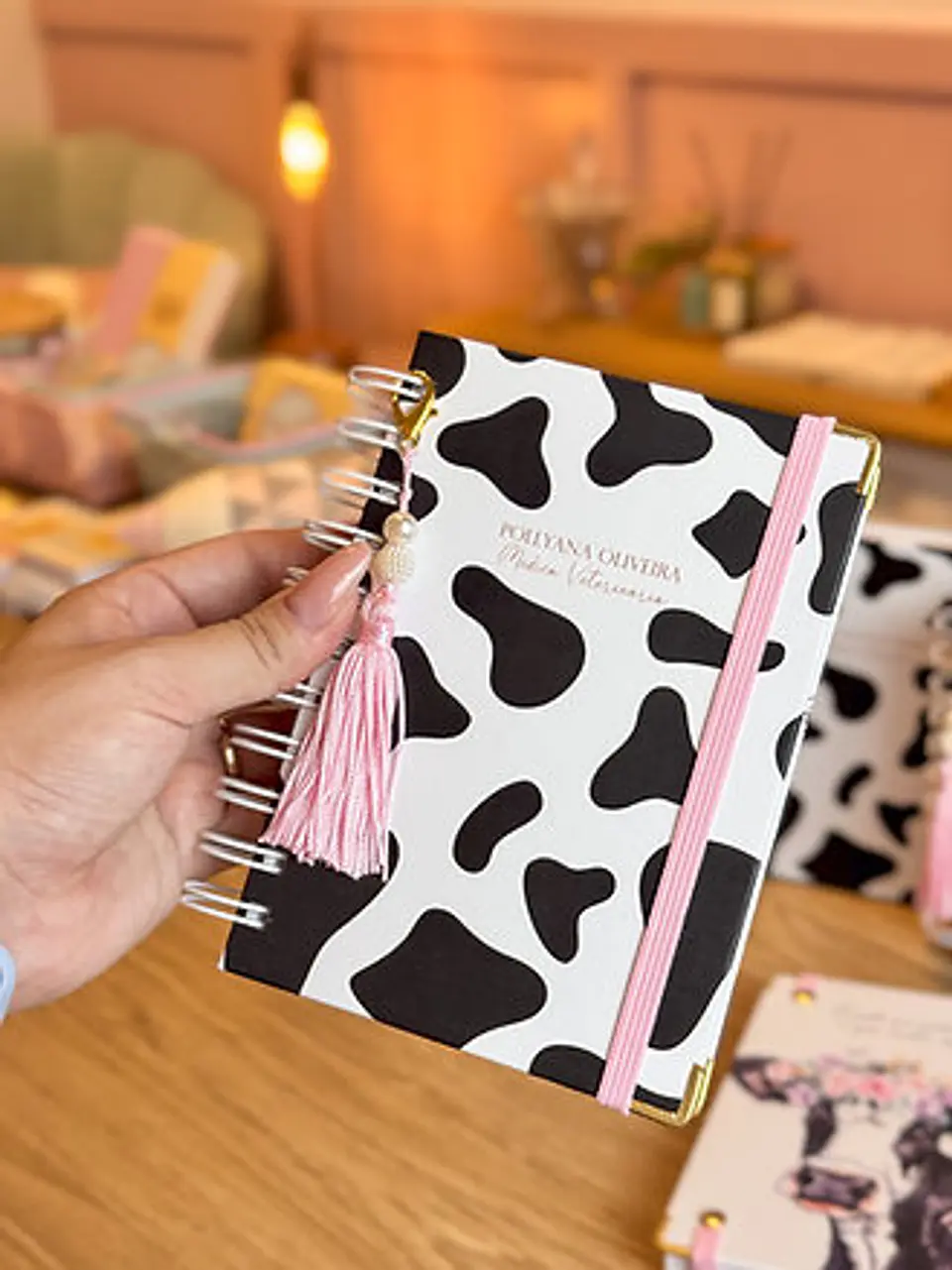 Arquivo Mini Caderno A6 Vaquinha - Studio G19 3