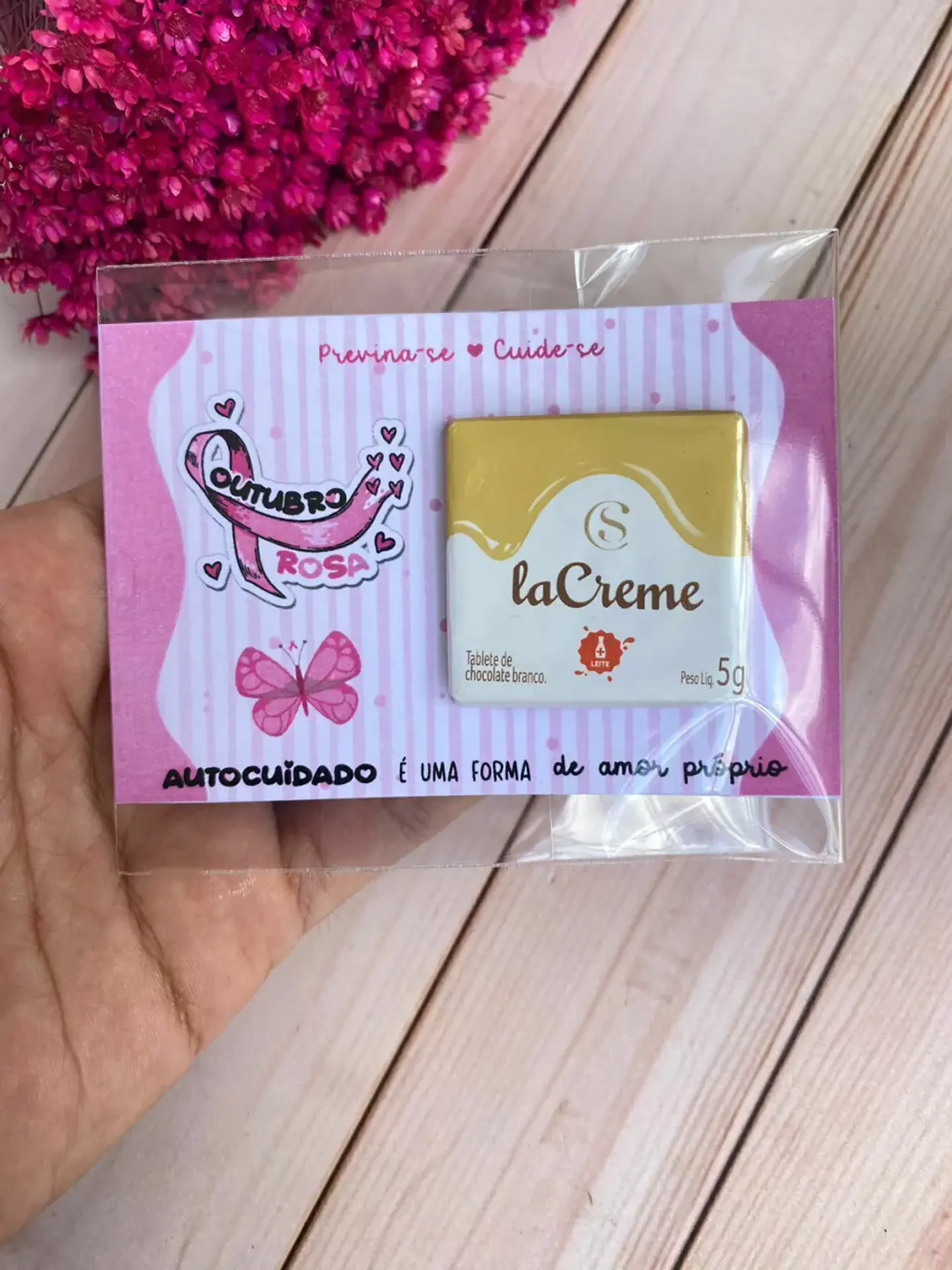 Arquivo Outubro Rosa Card La Creme Cacau Show 2