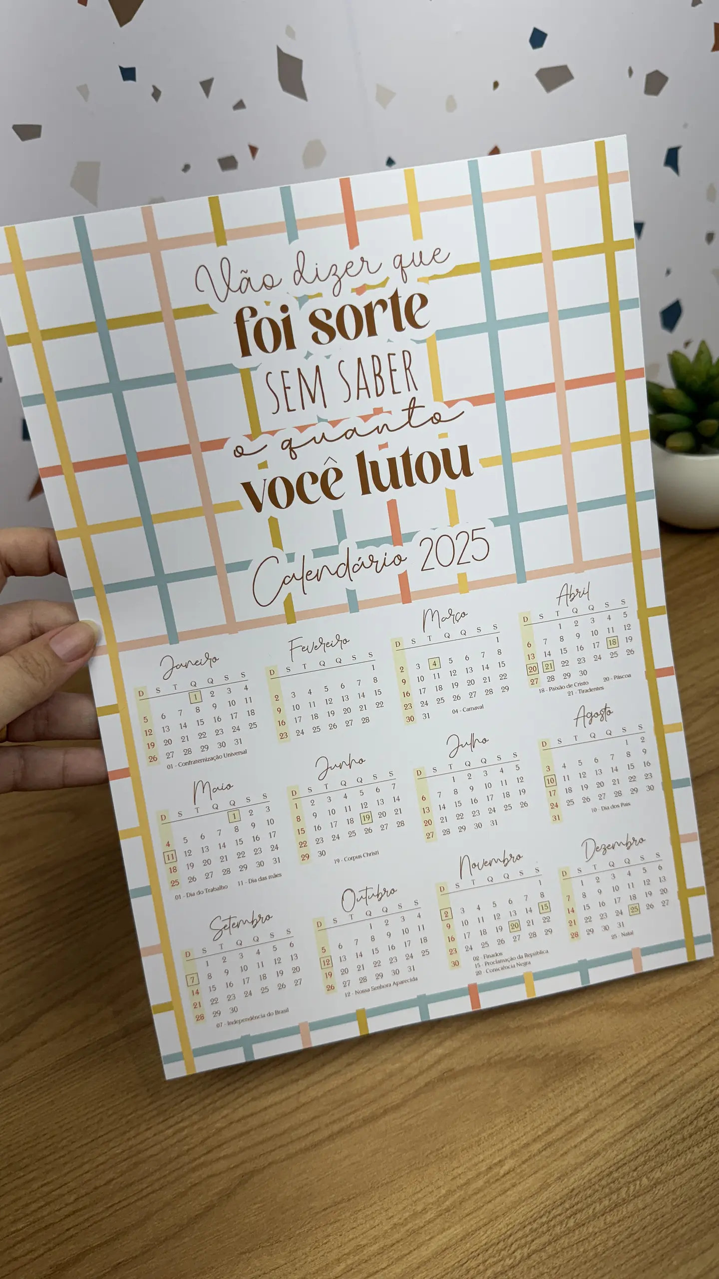 Arquivo Coleção Calendários 2025 - MADI 41